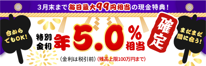 SBIハイパー預金 現在の残高総額と特別金利
