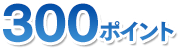 300ポイント