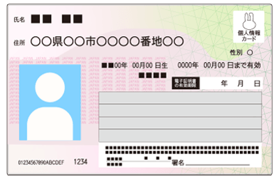Individual Number (My Number) Card