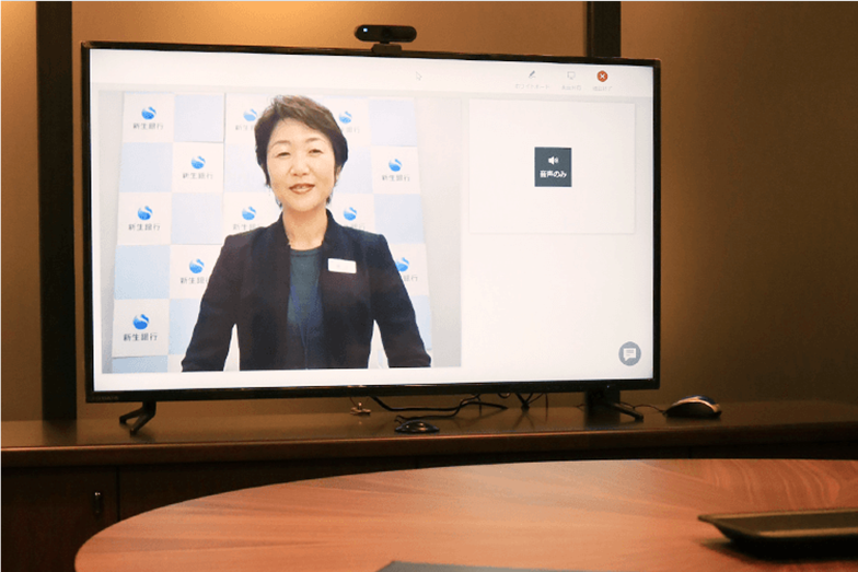 担当者の顔が見える