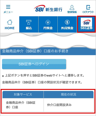 SBIハイパー預金の申込方法 SBI証券口座を開設する STEP15-1のキャプチャ画像